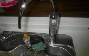 キッチン浄水器水栓取替　