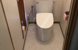 トイレ交換　壁排水タイプ