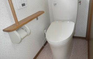 トイレ工事　TOTOピュアレストQR