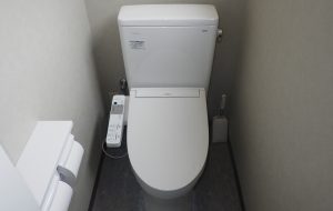 トイレ位置変更で改修