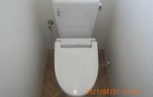 トイレ　洋式取替