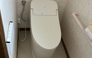 TOTO　一体型トイレＧＧからＧＧへ