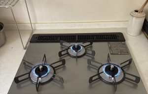 リンナイ　リッセ　ビルトインコンロ取替