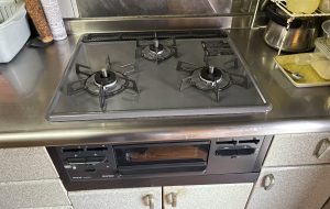 リンナイ　メタル　ビルトインコンロ