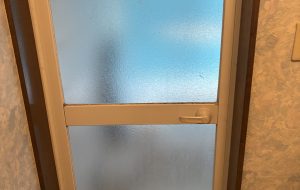 浴室ドアノブ取替