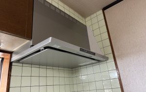 レンジフード　リンナイ　TLRシリーズ　取替事例